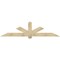 Ekena Millwork Kennewick Rough Sawn Timber Gable Bracket, Douglas Fir, 96"W x 24"H x 2"D x 6"F, 6/12 Pitch GBW096X24X0206KEN00RDF - alternate 1